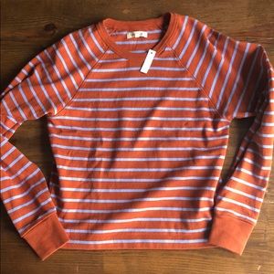 Madewell Luxe Raglan Sweatshirt